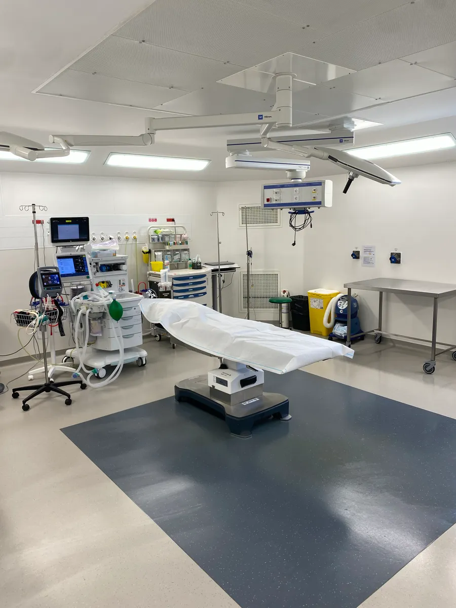 Bloc opératoire de la Polyclinique Côte Basque Sud